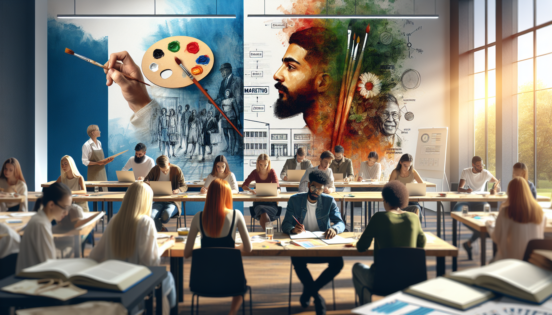 Курсы по живописи